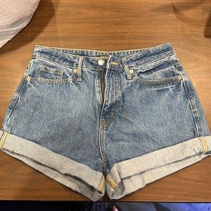 WILD FABLE HIGH RISE JEAN SHORTS